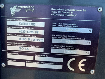 Rotoempacadora Kverneland 6520 SC25 FW Dismantled. Only spare parts: foto 3