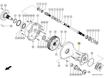 Eje delantero JAGUAR