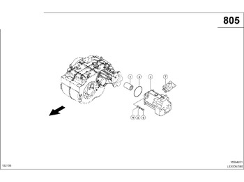 Motor hidráulico CLAAS