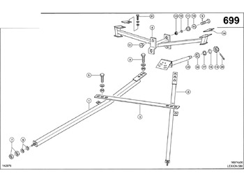 Piezas del tren de rodaje CLAAS