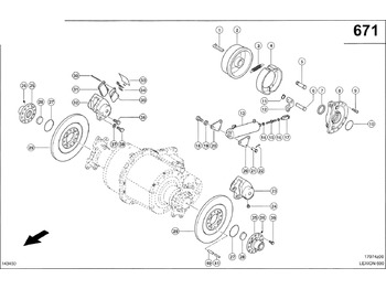 Piezas de freno CLAAS
