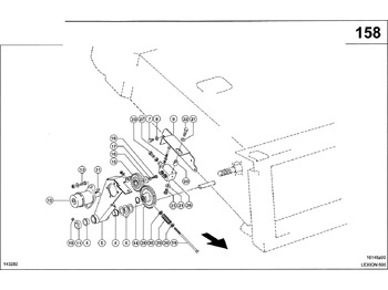 Motor hidráulico CLAAS