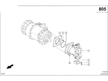 Motor hidráulico CLAAS
