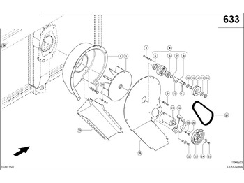 Motor hidráulico CLAAS