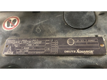 Motor para Maquinaria agrícola DEUTZ-silnik TCD 2013 LO6 4V- na części bądż w całości: foto 3