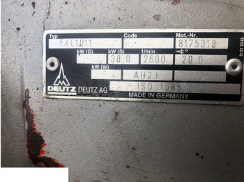 Cárter de aceite DEUTZ