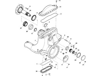 Cárter de aceite JOHN DEERE