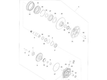 Motor y piezas JOHN DEERE