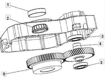 Caja de cambios JOHN DEERE