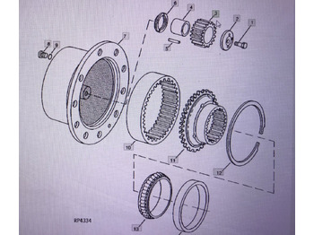 Transmisión JOHN DEERE