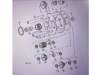 Transmisión JOHN DEERE