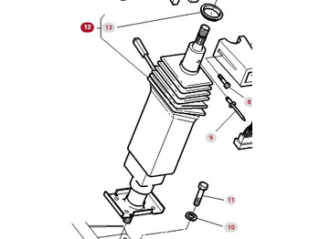 Columna de dirección para Maquinaria agrícola Massey Ferguson 8160 Kolumna Kierownicza CZĘŚCI 3713868M2: foto 2 Columna de dirección para Maquinaria agrícola Massey Ferguson 8160 Kolumna Kierownicza CZĘŚCI 3713868M2: foto 2