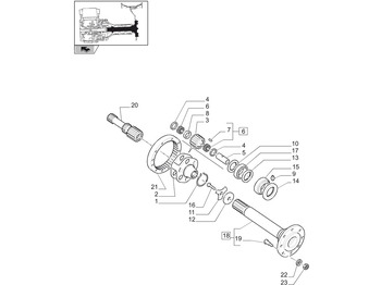 Transmisión NEW HOLLAND