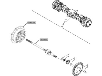 Transmisión NEW HOLLAND