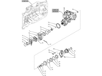 Transmisión NEW HOLLAND