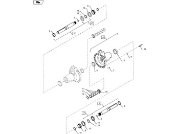 Transmisión NEW HOLLAND