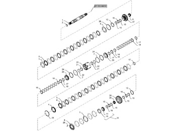 Transmisión NEW HOLLAND