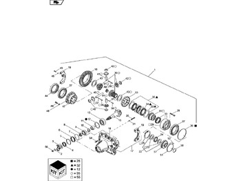 Transmisión NEW HOLLAND