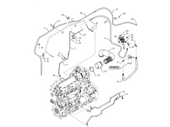 Motor y piezas NEW HOLLAND