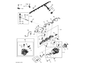 Bomba de inyección JOHN DEERE