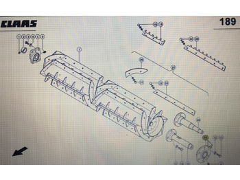 Piezas de recambio CLAAS
