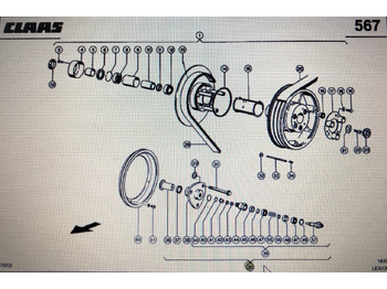 Piezas de recambio CLAAS
