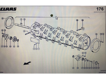 Piezas de recambio CLAAS