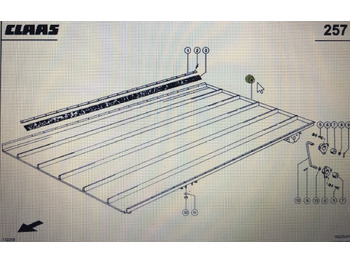 Piezas de recambio CLAAS