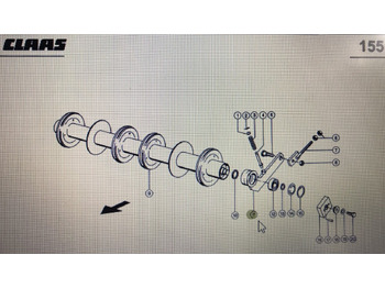Piezas de recambio CLAAS