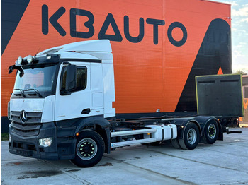 Portacontenedore/ Intercambiable camión MERCEDES-BENZ Antos 2545