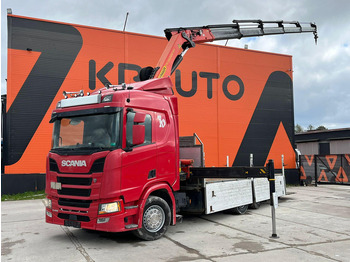 Camión caja abierta SCANIA R 450