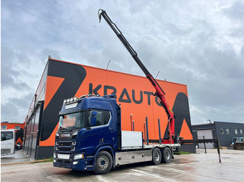 Camión caja abierta SCANIA R 650