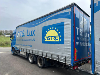 Camión lona DAF XF 440 6x2 / SUPERSPACECAB / KOMBI MIT ANHANGER SCHMITZ 2016 / DURCHLADEN / 2 STUCK: foto 3