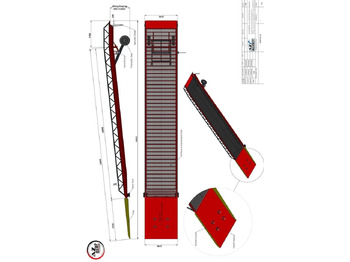 Rampa de carga nuevo AZ RAMP-EASY XL-8 LS. Long slope Mobil Loading Ramp 8 t Capacity: foto 4
