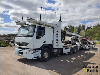 Portavehículos camión RENAULT Premium