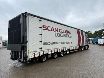 Góndola rebajadas semirremolque Wiese 4-Achs Mega Gabelstaplertransporter Rampe: foto 2
