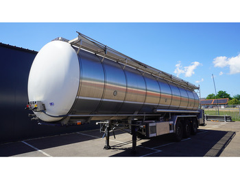 Cisterna semirremolque para transporte de alimentos Burg 3 AXLE FOOD TRAILER 38.000 LTR: foto 2