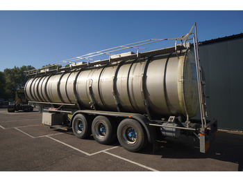 Cisterna semirremolque para transporte de substancias químicas Dijkstra 3 AXLE CHEMIE TANK TRAILER 42 m3: foto 5