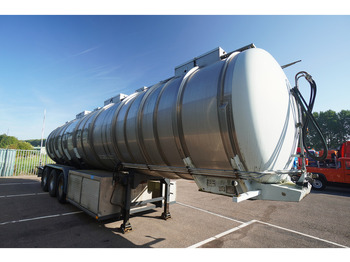 Cisterna semirremolque para transporte de substancias químicas Dijkstra 3 AXLE CHEMIE TANK TRAILER 42 m3: foto 3