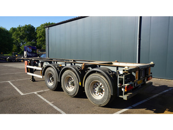 Portacontenedore/ Intercambiable semirremolque Groenewegen 3 AXLE CONTAINER TRANSPORT TRAILER: foto 5