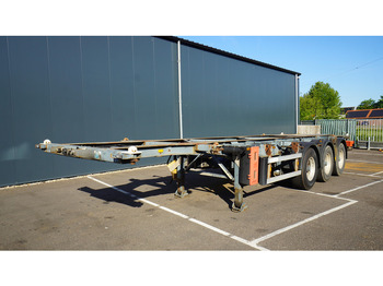 Portacontenedore/ Intercambiable semirremolque Groenewegen 3 AXLE CONTAINER TRANSPORT TRAILER: foto 2