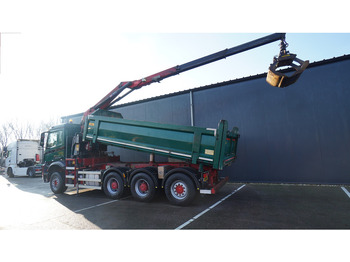 Camión grúa Mercedes-Benz AROCS 3542 8X4 2 SIDE TIPPER WITH HMF Z 1943 CRANE 407.000KM: foto 3 Camión grúa Mercedes-Benz AROCS 3542 8X4 2 SIDE TIPPER WITH HMF Z 1943 CRANE 407.000KM: foto 3