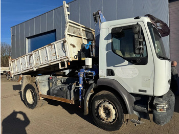 Volquete camión, Camión grúa Renault Midlum 270 **TIPPER+FASSI CRANE-FRENCH TRUCK**: foto 2 Volquete camión, Camión grúa Renault Midlum 270 **TIPPER+FASSI CRANE-FRENCH TRUCK**: foto 2