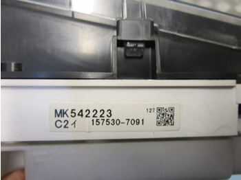 Sistema eléctrico para Camión MITSUBISHI FUSO CLOCK CLUSTER P/NO MK542223: foto 2