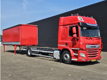 Camión lona DAF CF 340 SPACECAB / 2 X BDF LAADBAK: foto 4