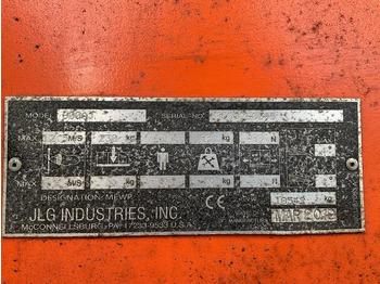 Plataforma articulada JLG 600AJ: foto 5