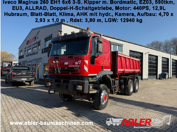 Volquete camión IVECO Magirus