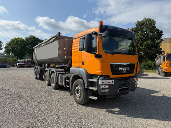Volquete camión MAN TGS 26.480 SZM 6x4 mit Kippauflieger: foto 4