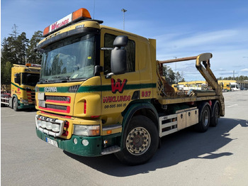 Portacontenedor de cadenas camión SCANIA P 360