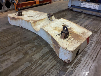 Contrapeso para Maquinaria de construcción Krupp KMK 4080-5110-5120 counterweight 5,8 ton: foto 4